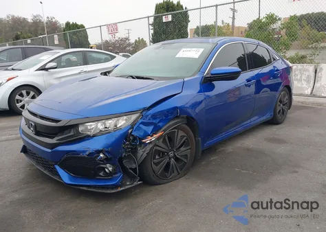 2018 Honda Civic Ex from USA, damaged, VIN SHHFK7H64JU210513